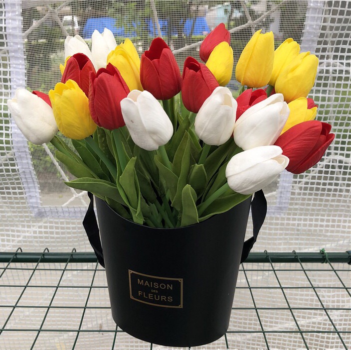 椭圆形鲜花包装盒创意礼品包装盒