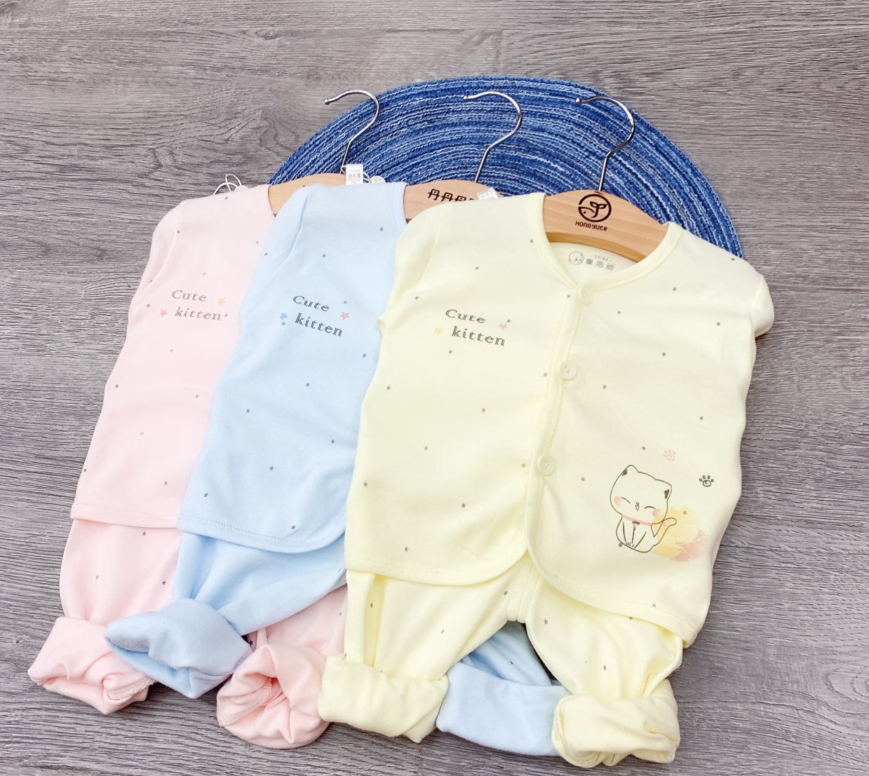 Baby clothes Star cat interlock jacket thumbnail