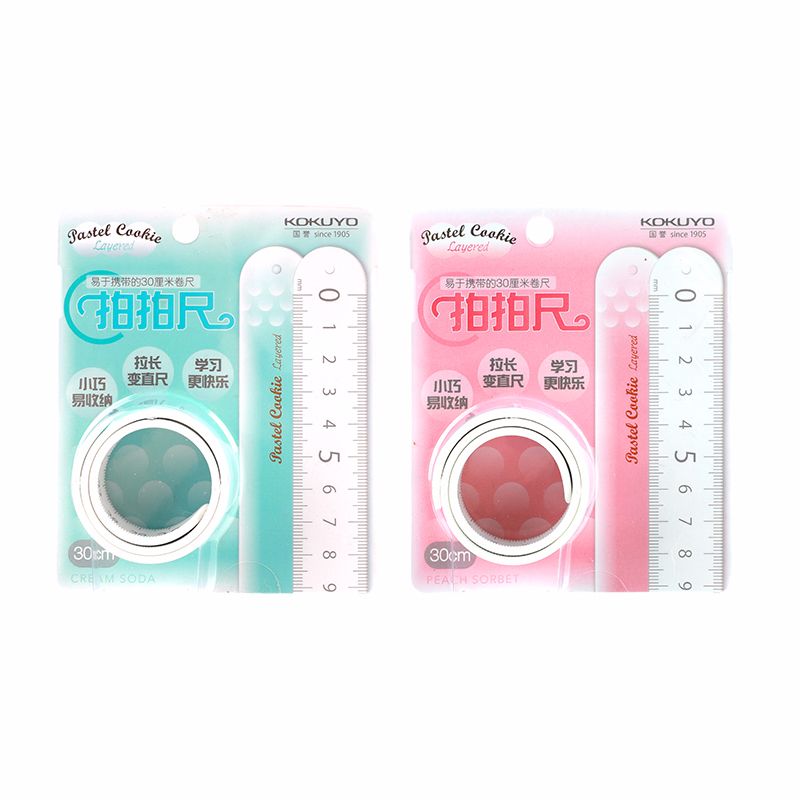 KOKUYO wG-Clys30 Light color cookie dough patting ruler