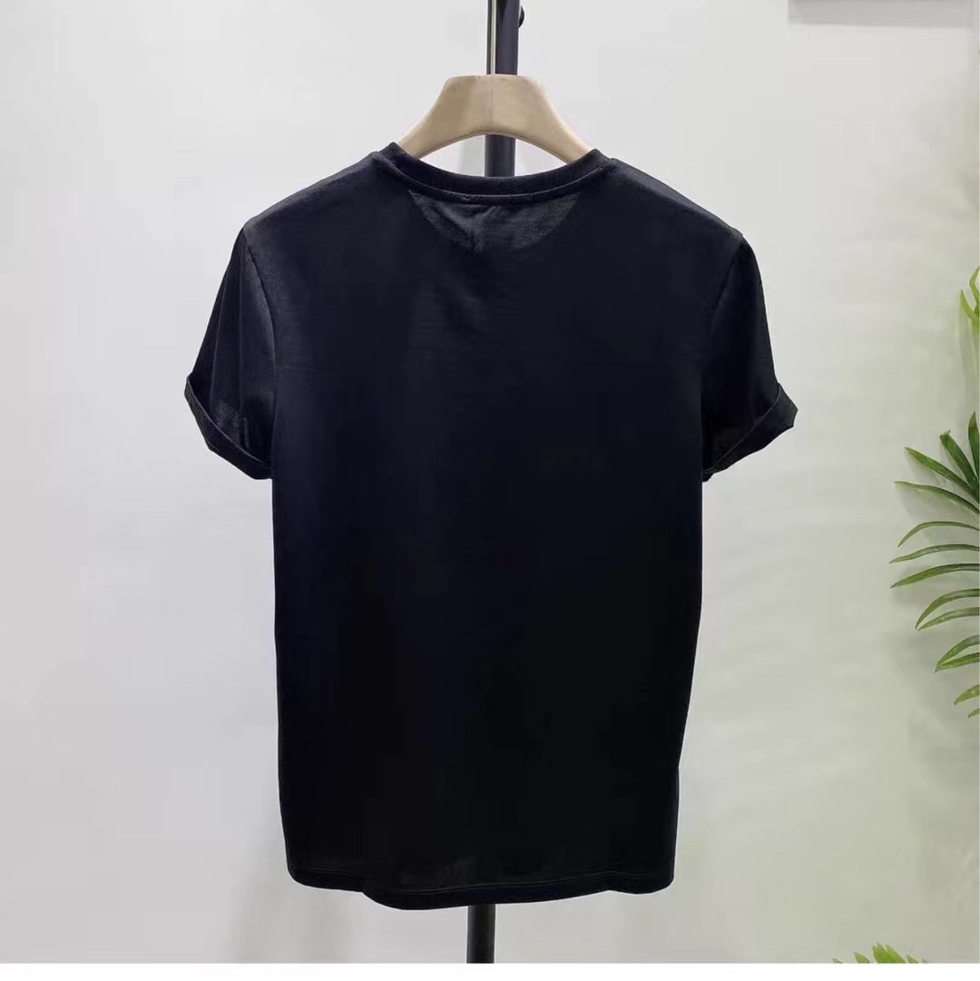 2020 Summer Korean Version Slim Fit Mickey Mouse Printed Round Neck Fashion T, Comfortable And Breathable Fabric 😎 Specification drawing