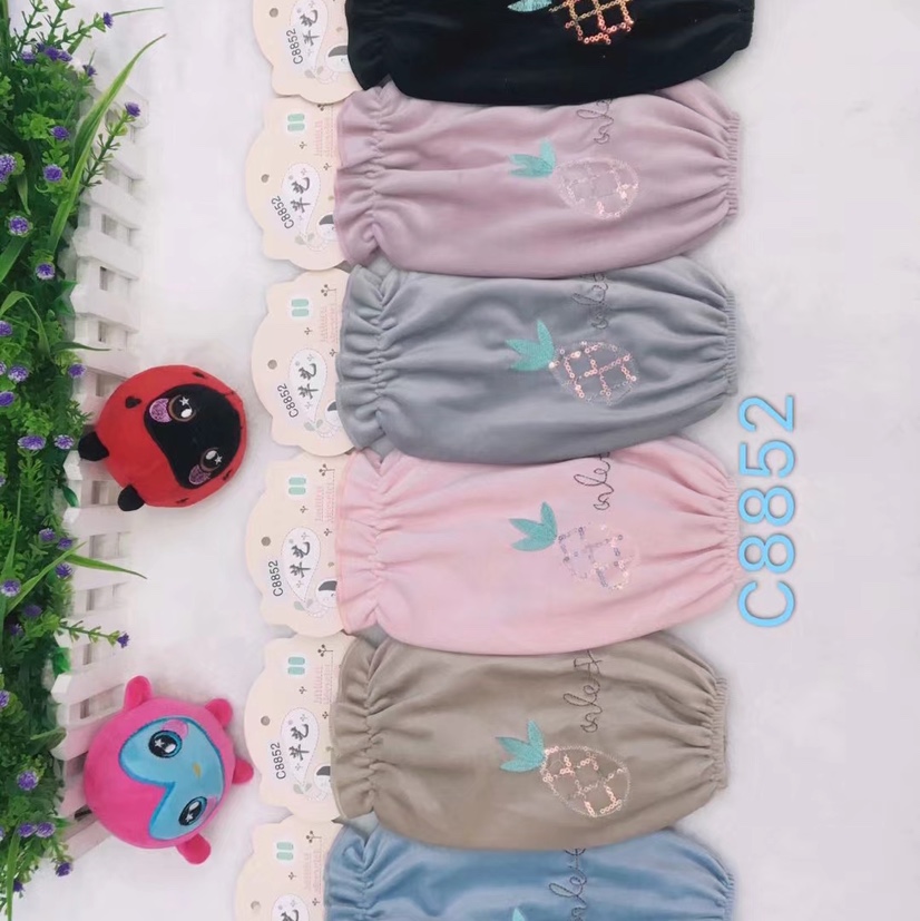Sleeve Sleeve Children Cute Female Long Work Autumn And Winter Korean Version Short Sleeve Sleeve Ins Tide Cartoon