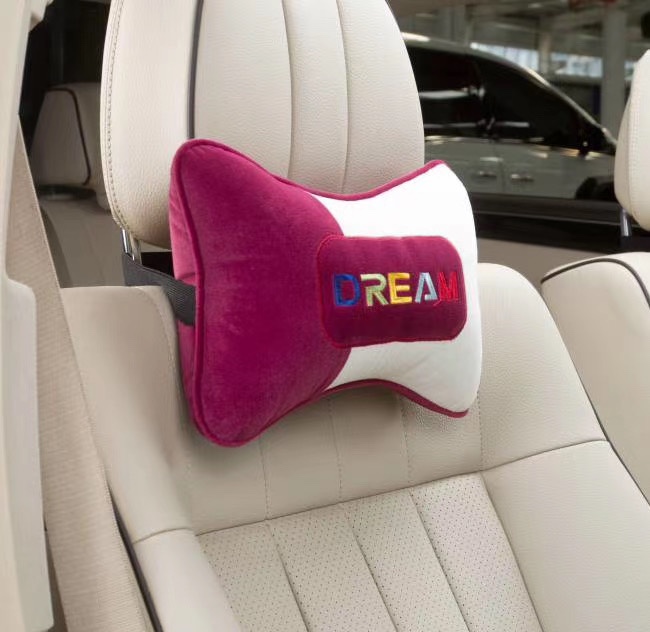 Car headrest - Super soft embroidery style details Picture