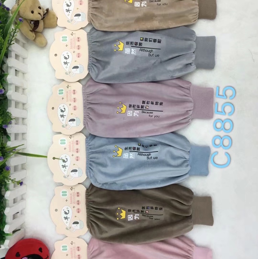 手袖套儿童套袖女可爱长款工作秋冬季韩版短款护袖ins潮卡通袖头