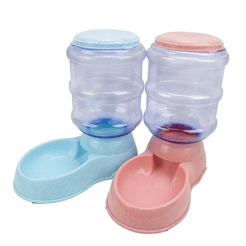 宠物用品宠物碗狗狗喂食器 喵咪自动喂水器 狗碗猫碗喂水喂食组合
