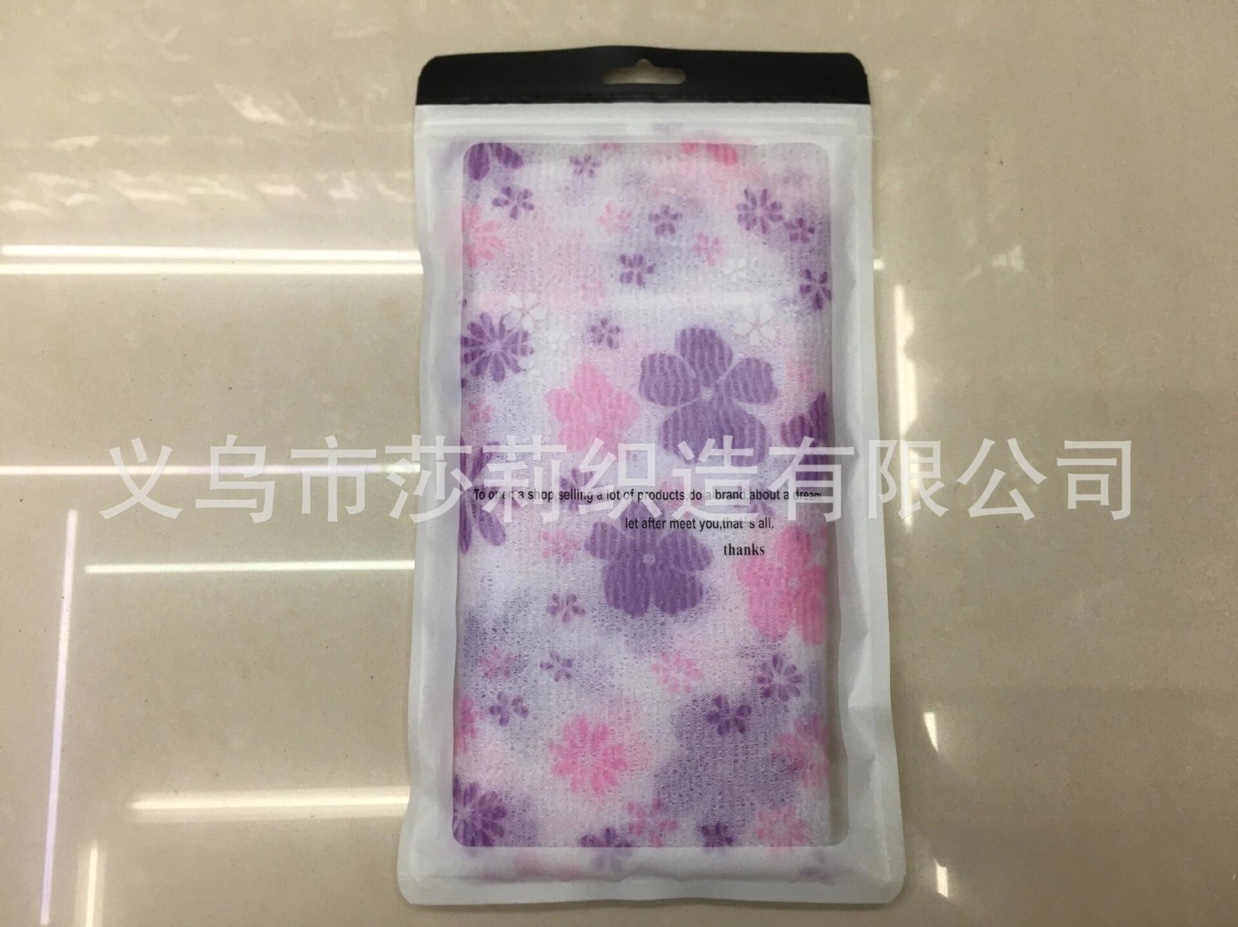 Supply Flower Pattern (5 Color Florets) Antibacterial And Skin Beneficial Bath Sauna Towel With High Friction (Can Be Customized) undefined
