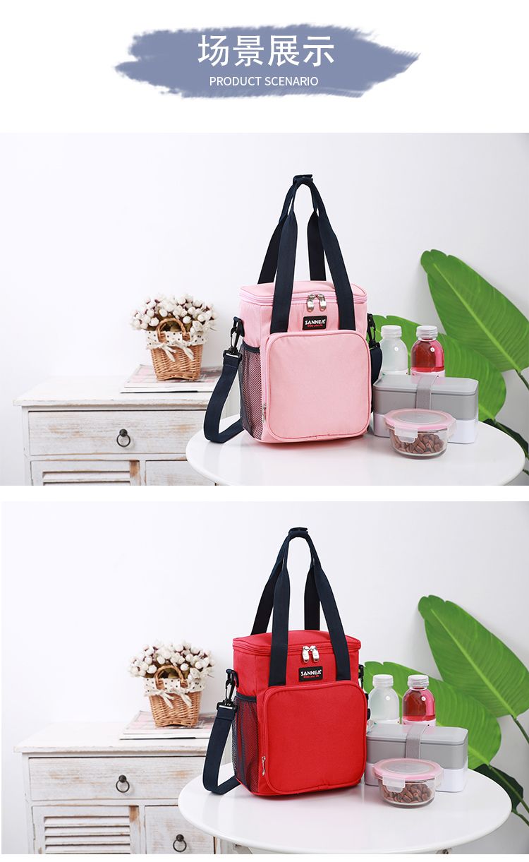 亚马逊冰包新款折叠午餐包 儿童卡通保温野餐背包环保手提保温袋详情图9