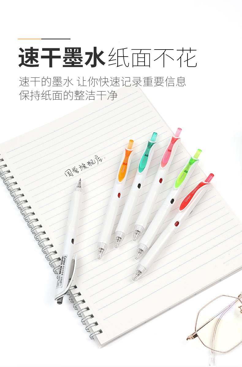 KOKUYO viviDRY Press Gel Pen Color Quick-Drying Gel Pen WSG-PR302 detail image 5