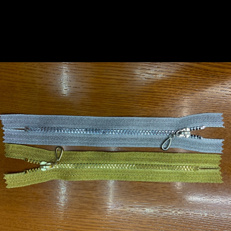 5# resin gold - toothed gold cloth (silver - toothed silver cloth) closing zipper thumbnail