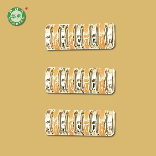 PVC environmental soft plastic injection plastic bag clothing home textile accessories zipper head 17