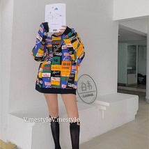 秋款韩版卫衣新款设计感女装休闲气质女士时尚女士潮款