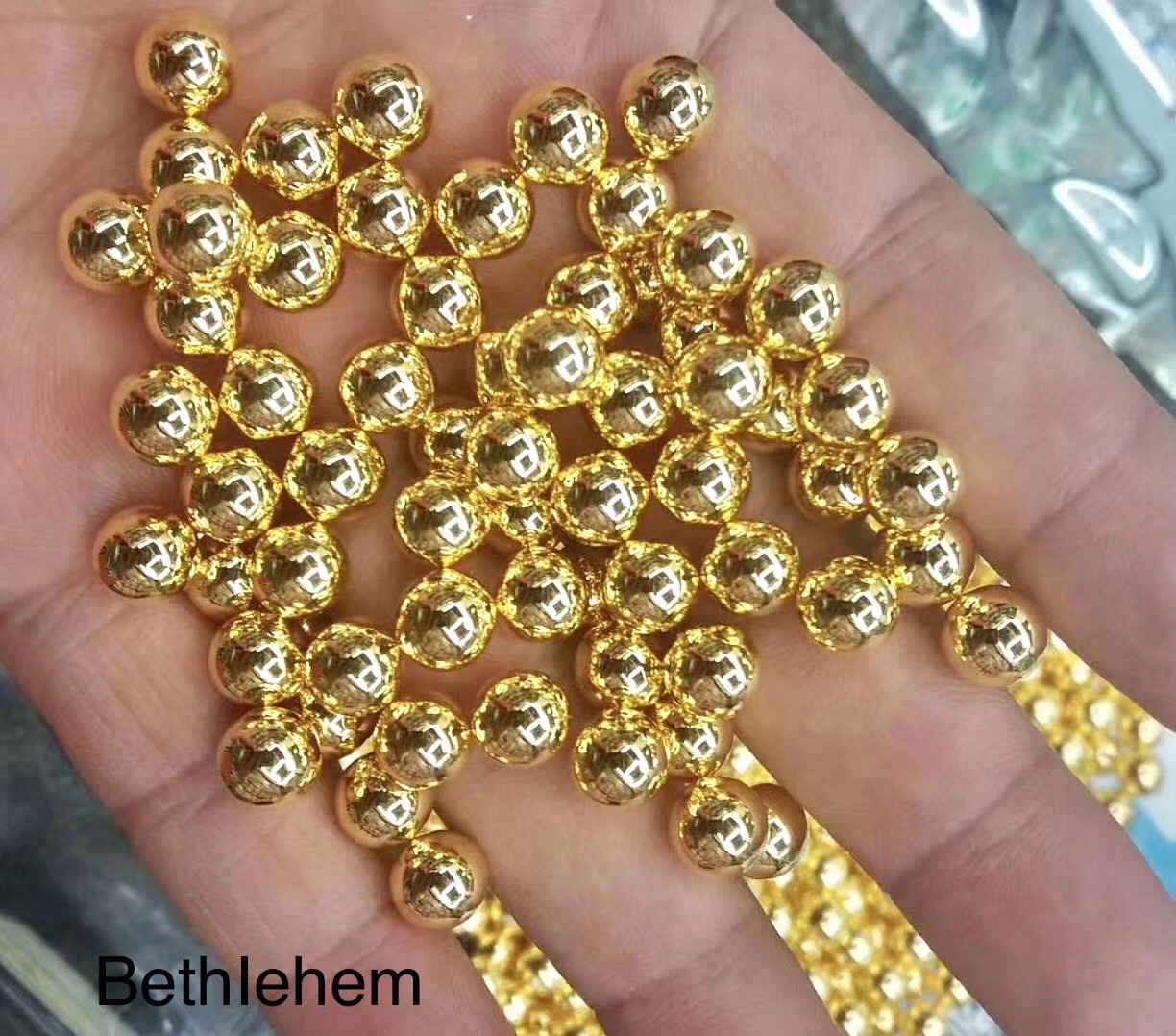 无孔珍珠纽扣服装配饰 厂家直销服装辅料伯利恒