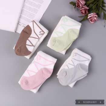 Multi color summer thin girl anti hook silk one-piece socks full figure