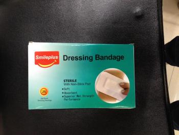 HY3010 non-woven application: Hemostatic large wound anti-inflammatory application