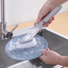 厨房清洁刷多功能不伤锅洗锅刷子自动加液刷锅器不沾油洗碗刷子
