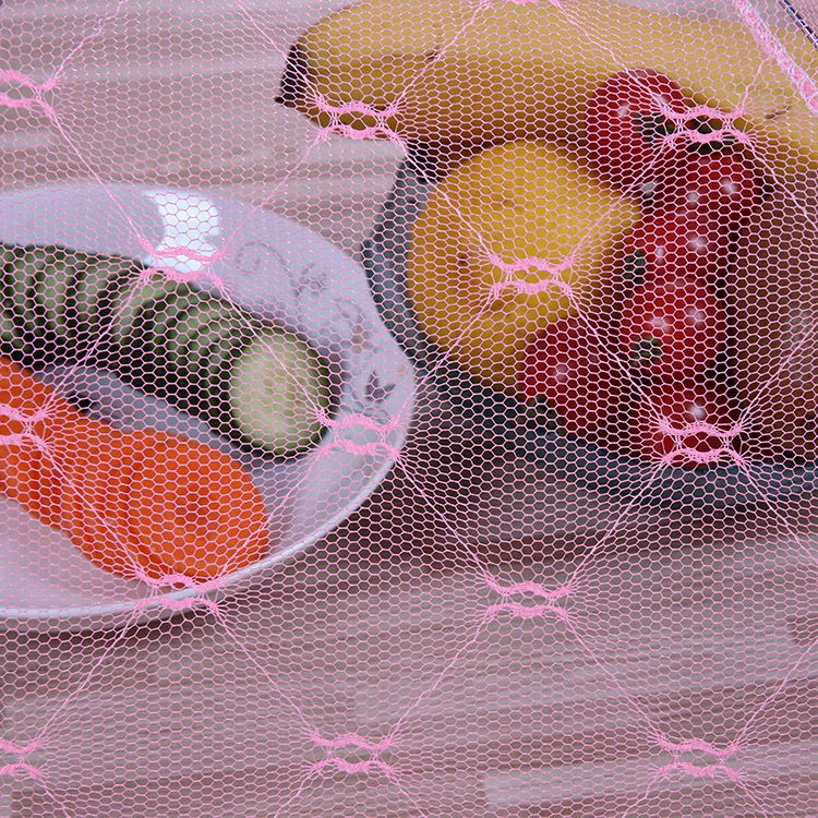 Mesh Baby Net Folding Baby Cover Printed Food Cover Dust And Fly Proof Table Cover Wholesale Baby Cover Application Scenario
