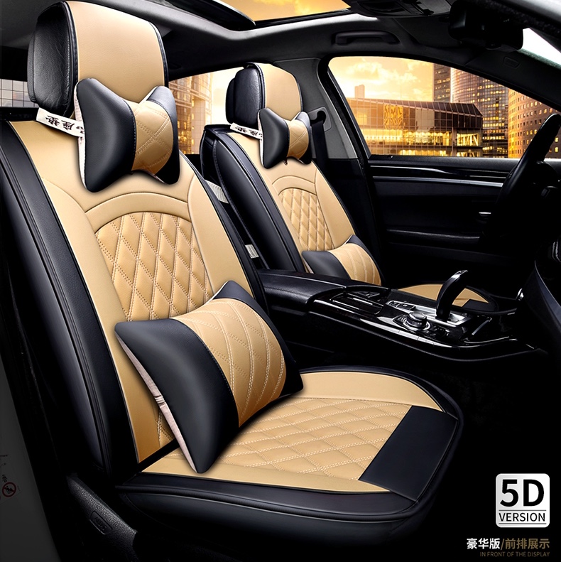Car seat cushions - Rhombic luxury all-leather professional automotive products and parts manufacturer direct sales Application Scenario