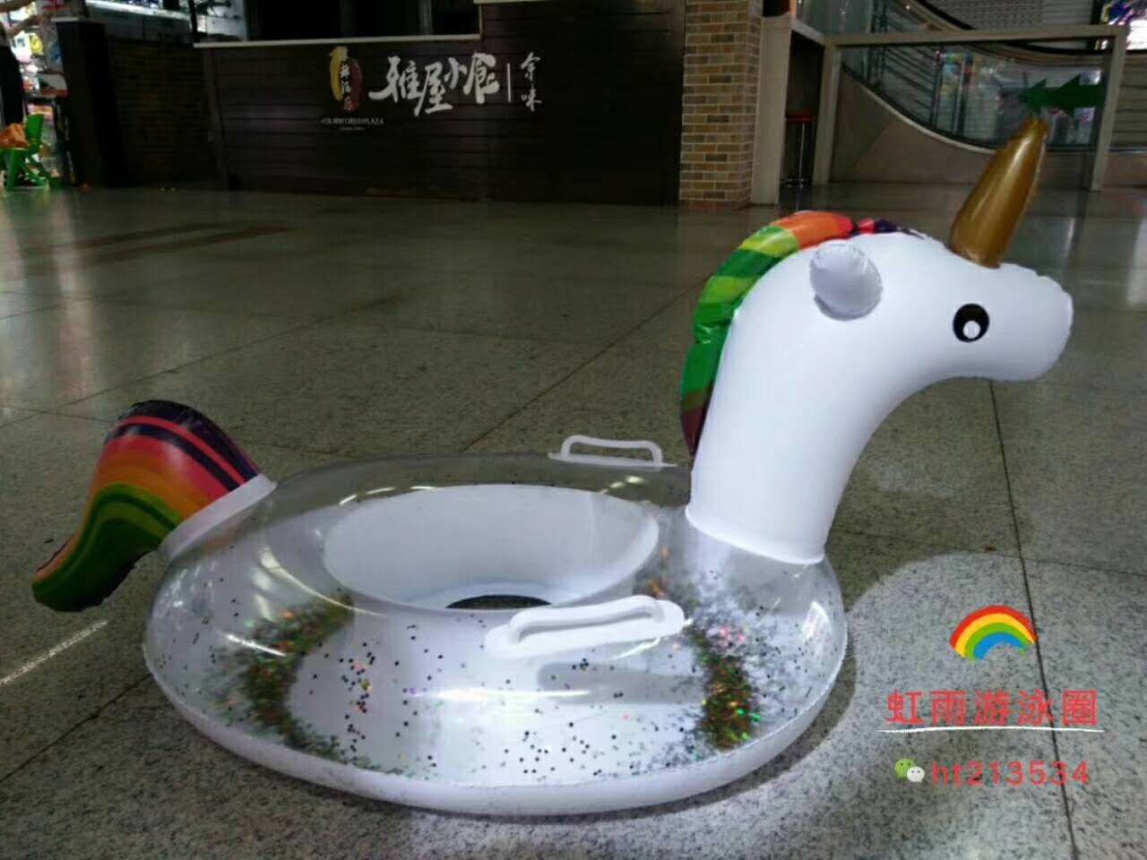 亮片坐艇 小飞马造型细节图