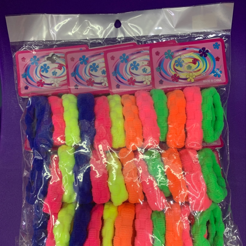 Towel ring, hair ring head rope towel ring, colorful thumbnail