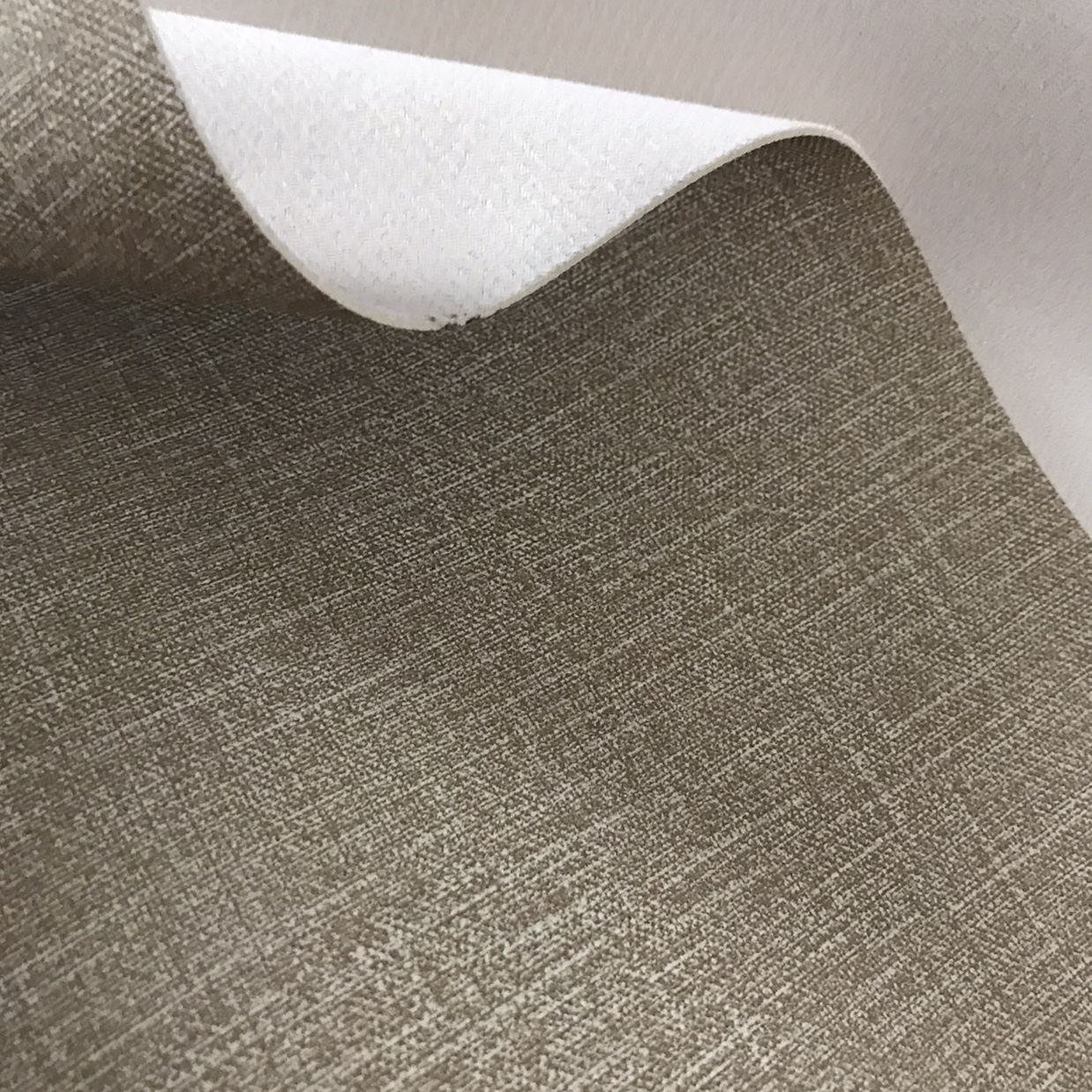 Faux cotton fleece base 1.7 ultra-thick fine fabric texture PVC leather fabric furniture, bags and handbags artificial leather details Picture