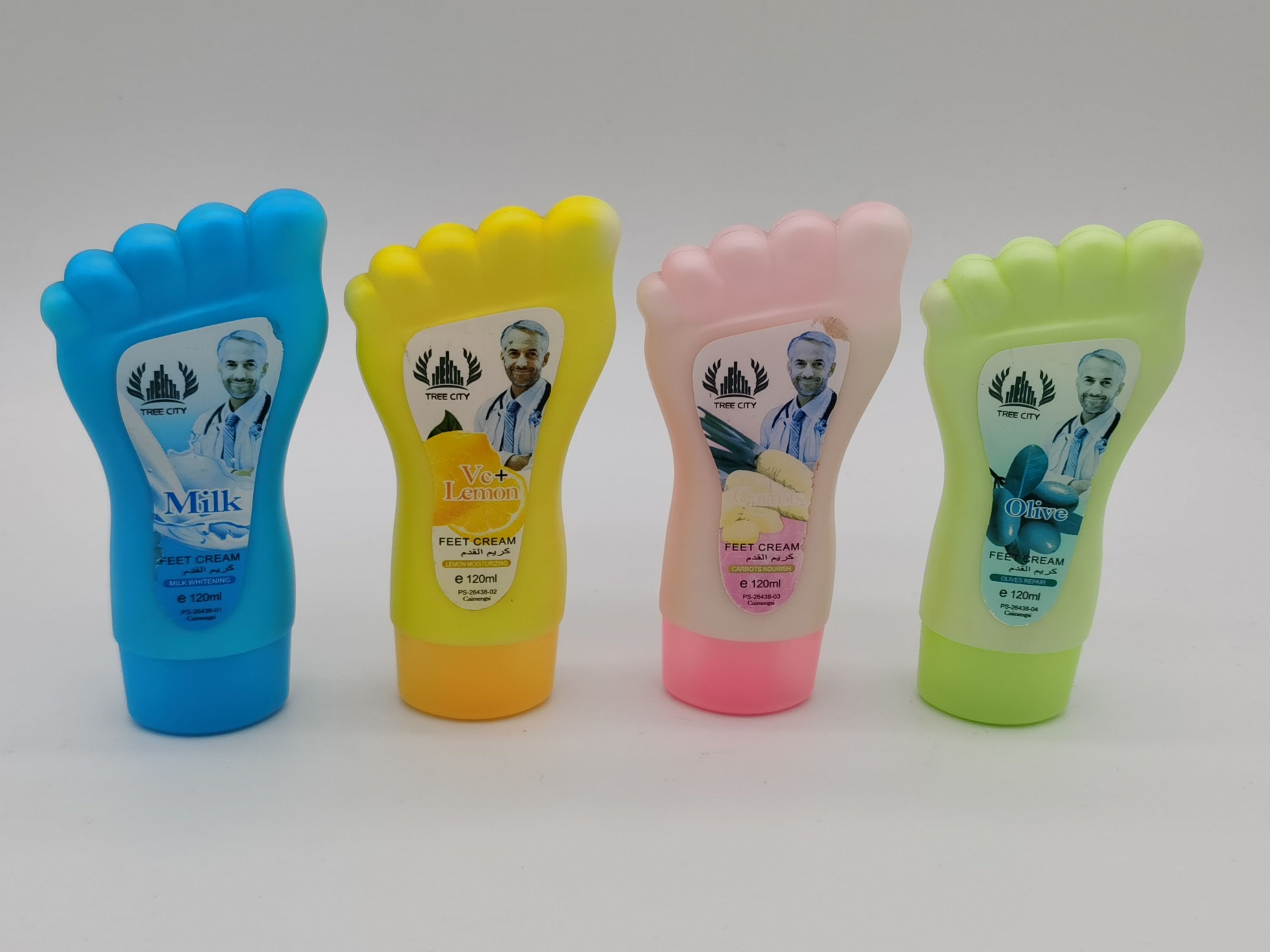 100ml foot cream pink full figure