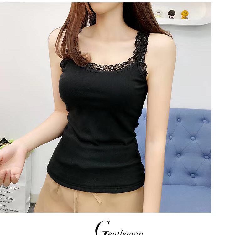 Wooden lace condole belt vest female versatile sexy thumbnail