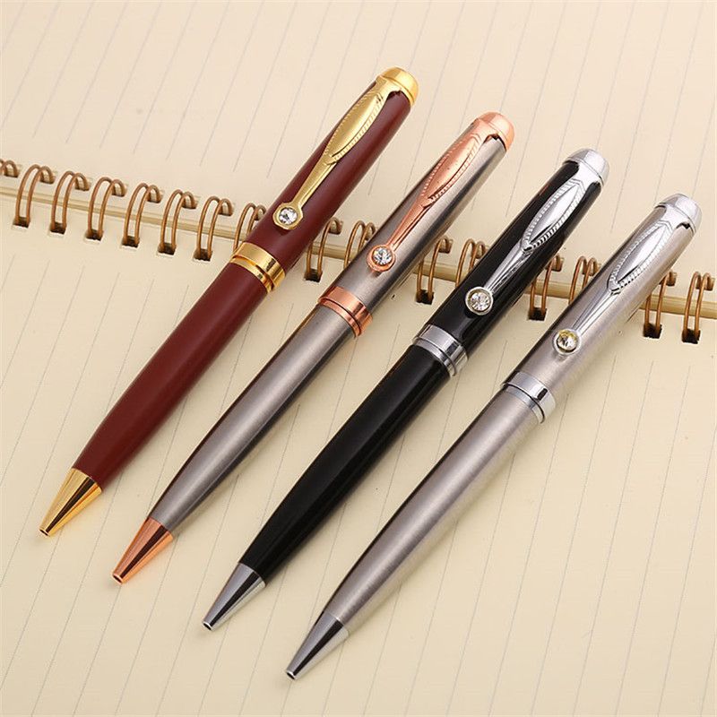 Xinmei pen manufacturers direct customized logo rotary metal ball pen oil pen thumbnail