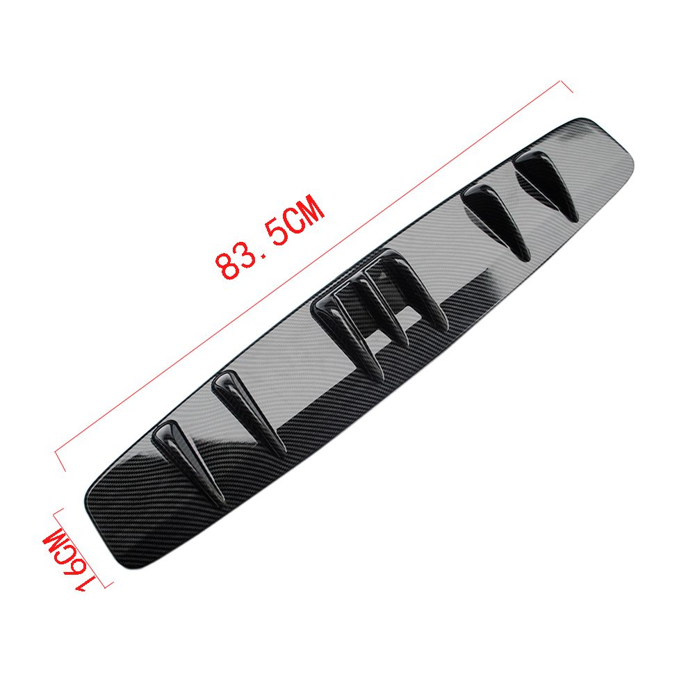 Cross-border best-selling auto modification parts and accessories: rear bumpers, chassis, shark fin chassis, and deflector plates Item Picture