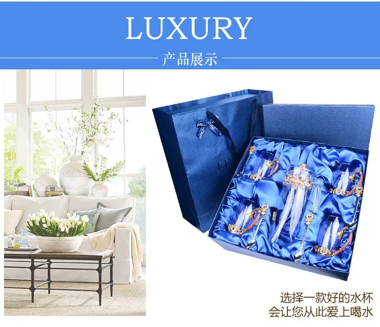 Creative enamel color water cups, flower tea cups, high-end coffee cups, European-style heat-resistant glass milk and juice cups, direct sales prices detail image 11