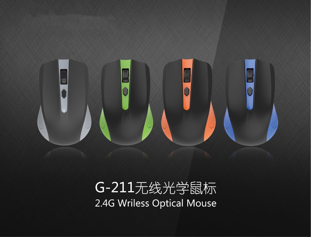 厂家直销2.4G无线滑鼠 适用家庭商务办公无线鼠标