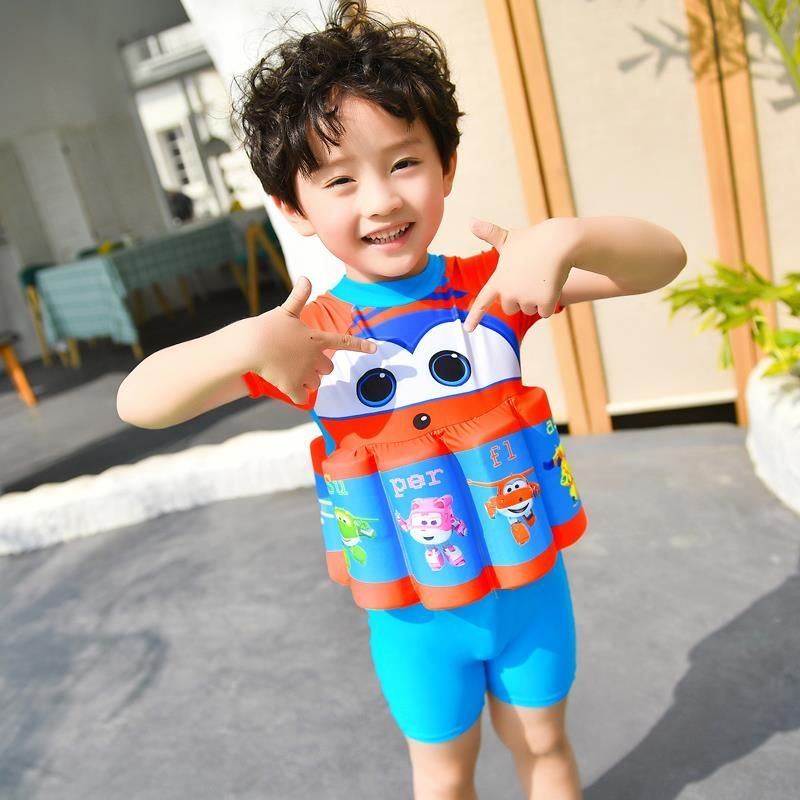 Children's buoyant swimsuit full figure