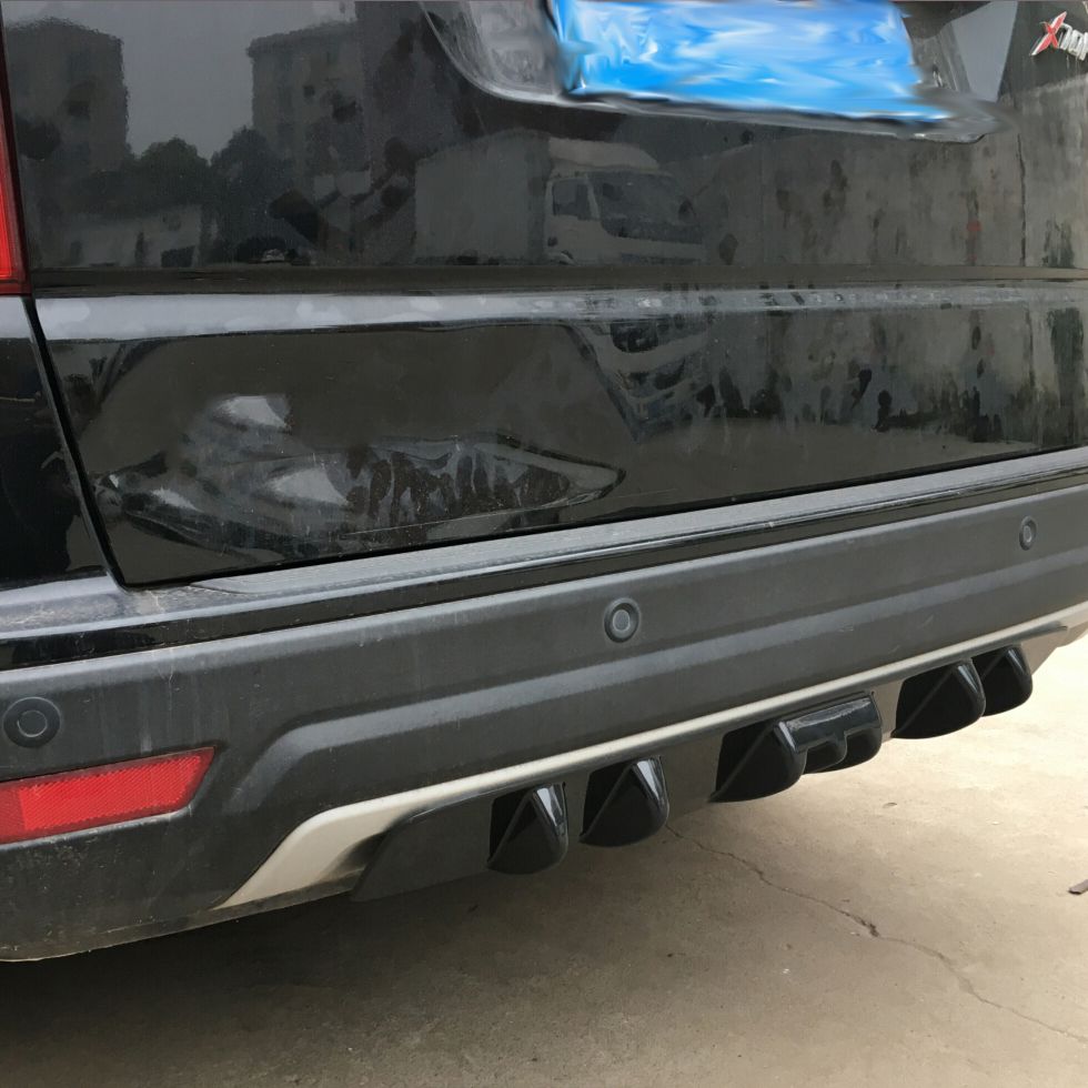 Cross-border best-selling auto modification parts and accessories: rear bumpers, chassis, shark fin chassis, and deflector plates Specification image