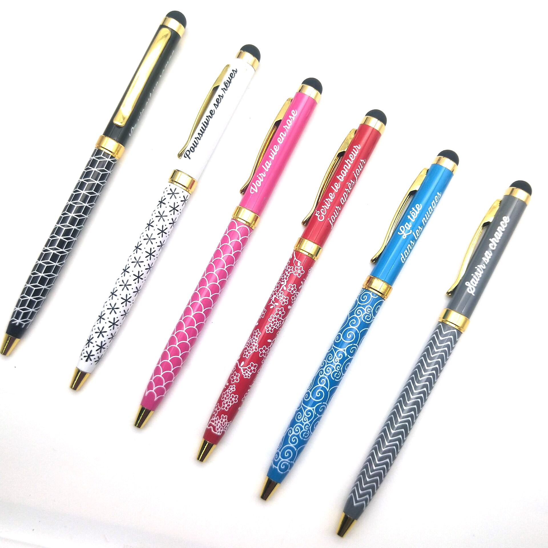 High-end customized ballpoint pen advertising touch screen pen can be customized logo thumbnail