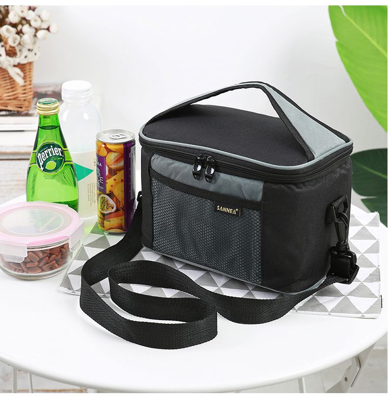 SANNE's new insulated bags, striped Oxford cloth bento delivery packs, breast milk preservation ice packs, and Amazon insulated packs detail image 11