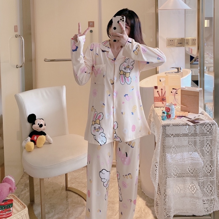 New cardigan pajama set for autumn