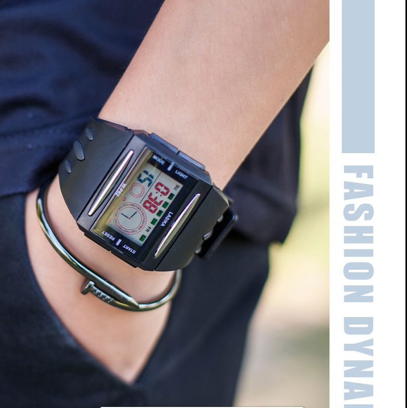LASIKA electronic watch: A multi-functional, fashionable and trendy luminous men's model for teenagers Specification image