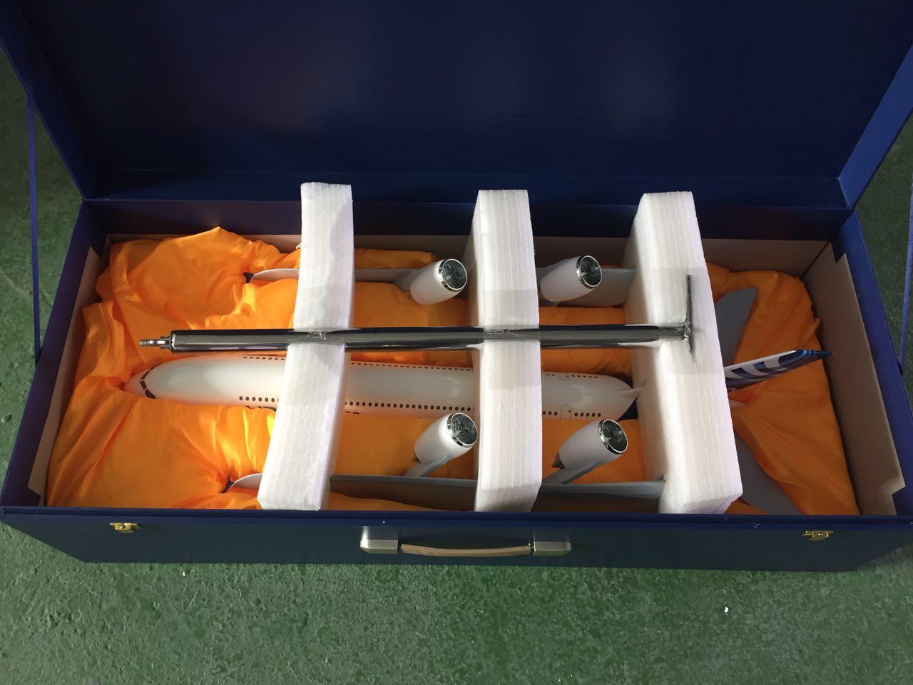 飞机模型（73CM阿联酋航空A380飞机）仿真飞机模型玻璃钢飞机模型产品图