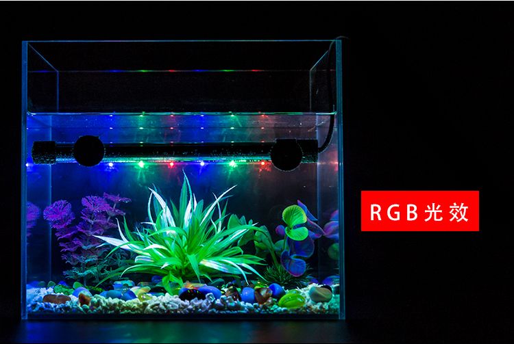 LED fish tank diving light, dragon fish tank light switch, three-stage color-changing aquatic plant tank lighting lamp, aquarium light detail image 10