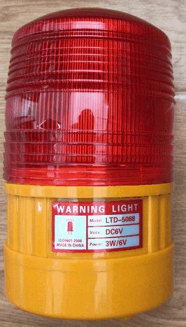 警灯135*80 LED 6V，带磁铁