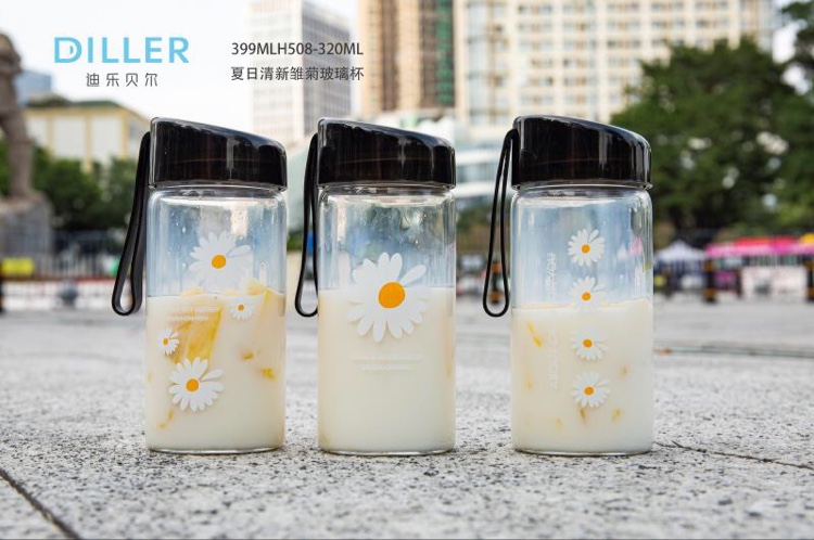 Summer fresh Daisy glass, Gao Peng glass thumbnail