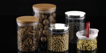 High borosilicate glass sealed tank lid - stainless steel, plastic tension, natural bamboo lid thumbnail