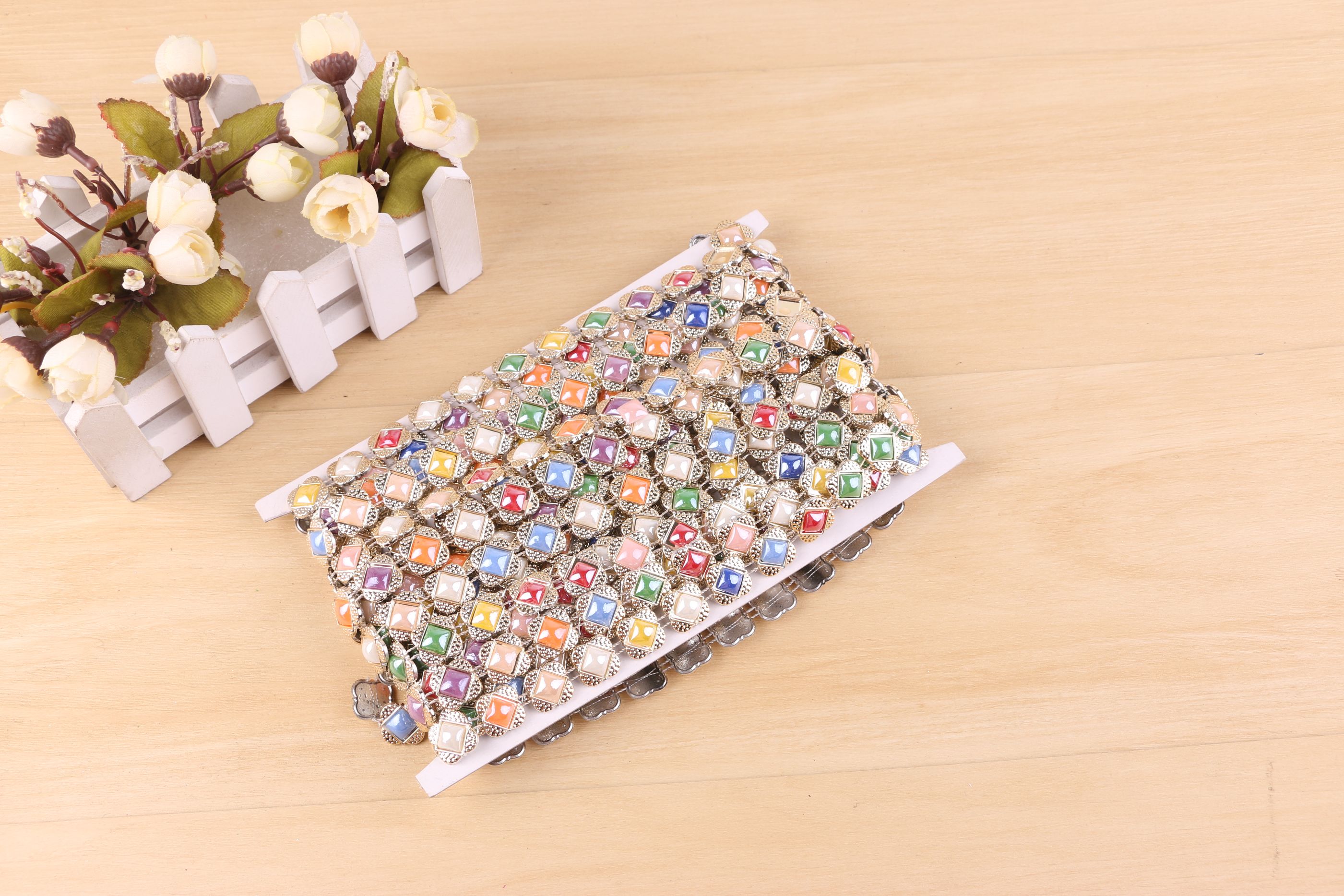 Thread drill clothing accessories Plum drill chain stage clothing accessories DIY accessories