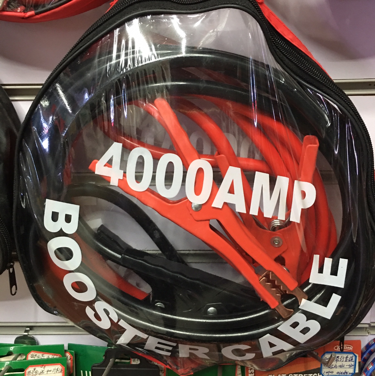 高品质通用电瓶线充电线4000APM   