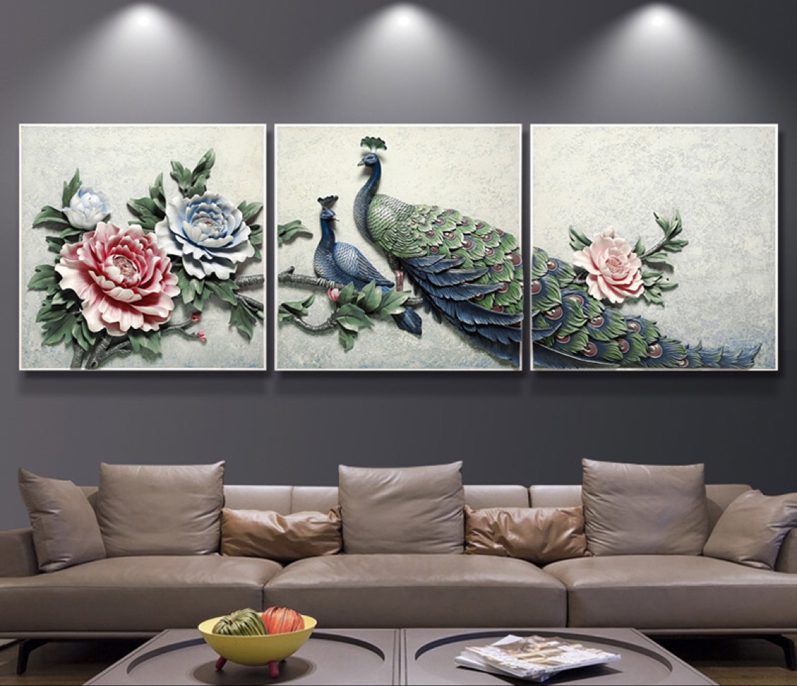 美式乡村风格装饰画 沙发背景墙艺术画 玄关挂画 家居壁画创意装饰品沙发装饰画