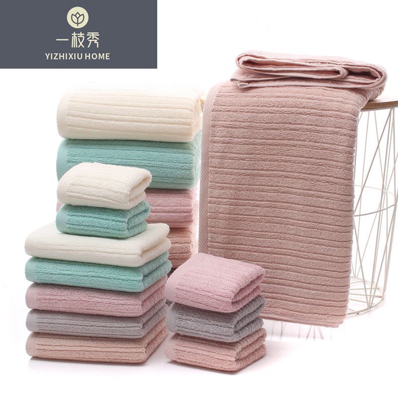 Yiwu quality products: Yizhixiu towels, pure cotton towels, absorbent towels, advertising towels, embroidered word towels 3918 detail image 5