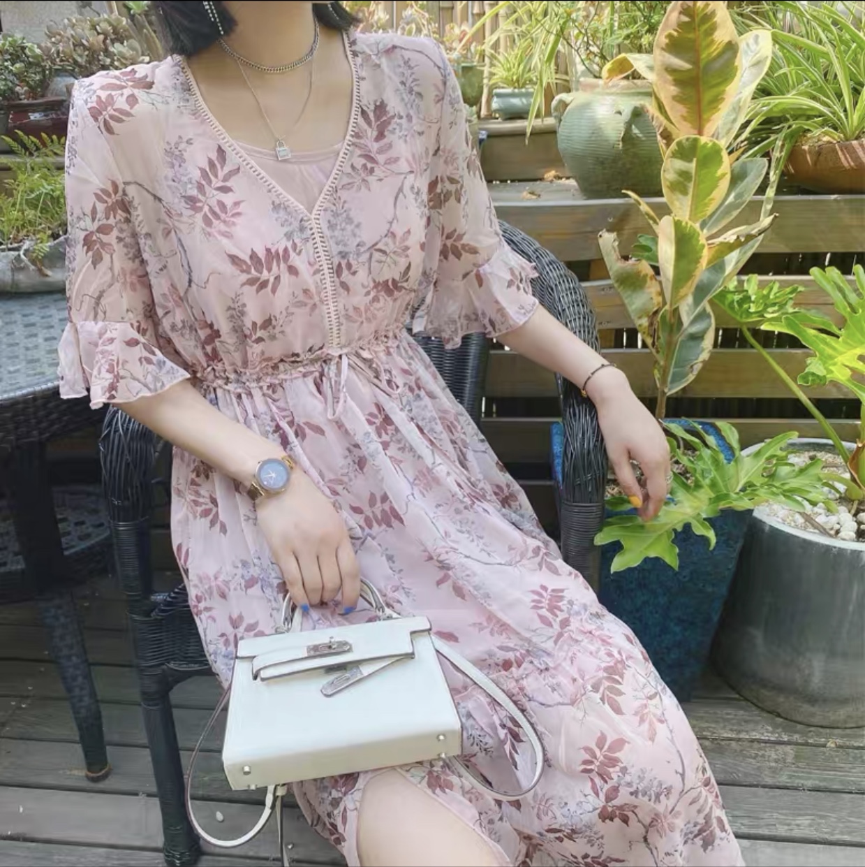 Chiffon dress