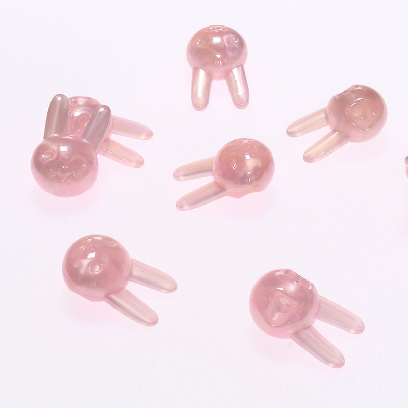 猫眼幻彩五彩偏孔兔子16MM产品图