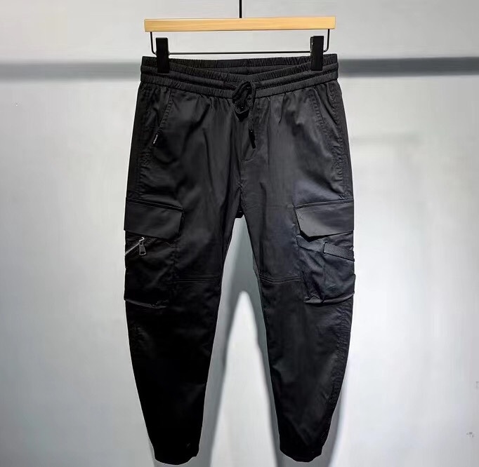 2020 Summer Europe And Korea Slim Haren Pants Trend Sports Pants Casual Cargo Pants Fashion Brand Pants 👖 details Picture