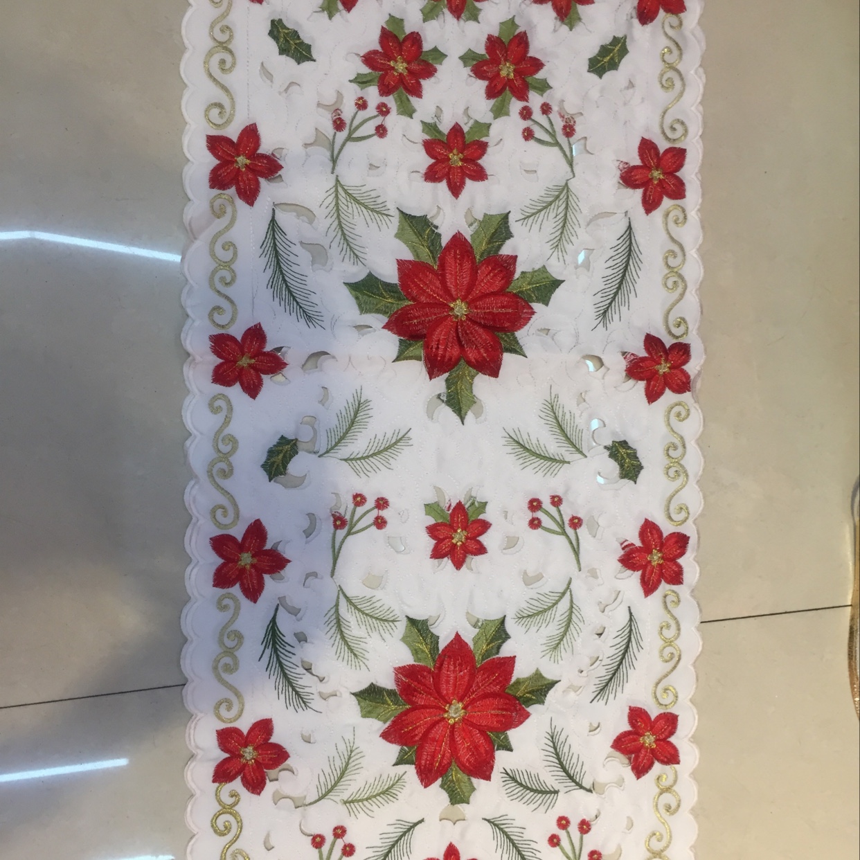 Christmas Table Flag 2215