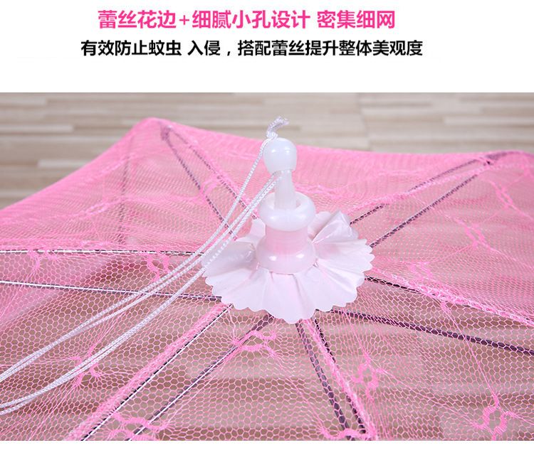 Mesh Baby Net Folding Baby Cover Printed Food Cover Dust And Fly Proof Table Cover Wholesale Baby Cover Item Picture