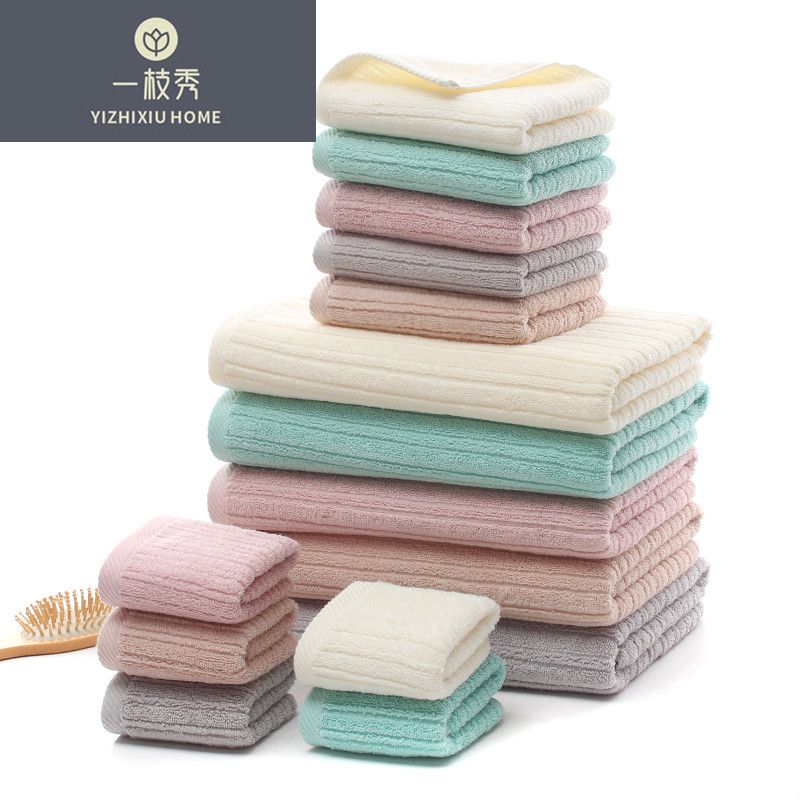 Yiwu quality products: Yizhixiu towels, pure cotton towels, absorbent towels, advertising towels, embroidered word towels 3918 Specification image